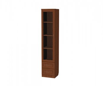 Шкаф для книг с ящиками узкий арт. 220 в Мегионе - megion.mebel-74.com | фото
