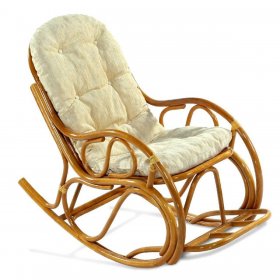 Кресло - качалка 05/04 с подушкой (Мед) в Мегионе - megion.mebel-74.com | фото