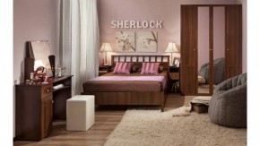 Спальня Шерлок орех орех шоколадный в Мегионе - megion.mebel-74.com | фото